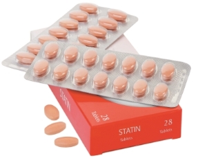 Statin tablet